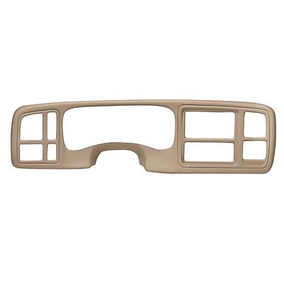 2003-06 Chevrolet, GMC Truck; Molded ABS Instument Panel Cover; Medium Brown