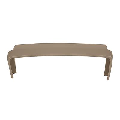 1988-94 Chevrolet, GMC Truck; Molded ABS Instument Panel Cover; Medium Brown