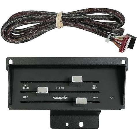 1969-70 Ford Mustang; Vintage Air SureFit AC Control Panel