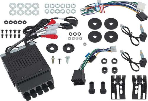RetroSound Hermosa Series Radio - Black Face/Black Buttons