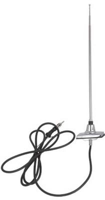 1979-93 Mustang Antenna With Rectangular Base And Collapsible Mast