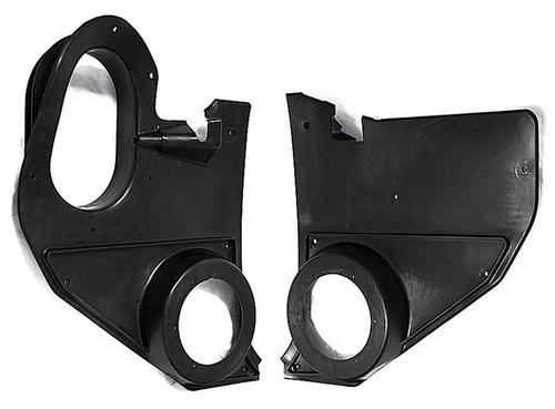 1973-85 GM Truck RetroSound Kick Panels With Speaker Cut-Outs - Pair