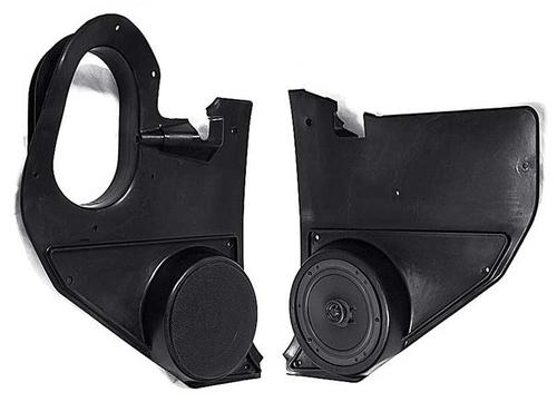 1973-85 GM Truck RetroSound Kick Panels With Premium 50 Watt Speakers - Pair