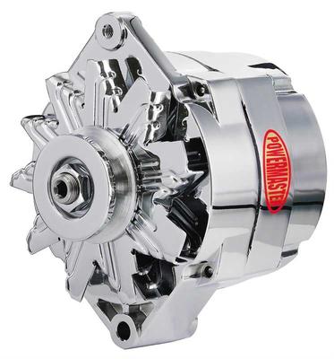 1968-83 85 Amp 1 Wire 10SI Style Chrome Alternator with Internal Regulator