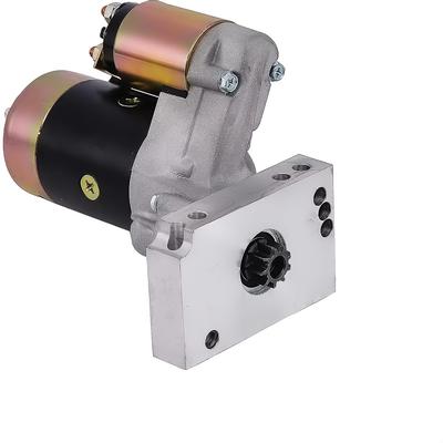 Chevrolet Small Block / Big Block; 3 HP High Torque Gear Reduction Mini Starter; 2-Bolt Straight Mount