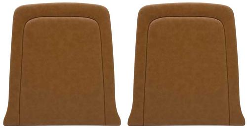 1967 Mustang Standard Seat Back Panels - Saddle