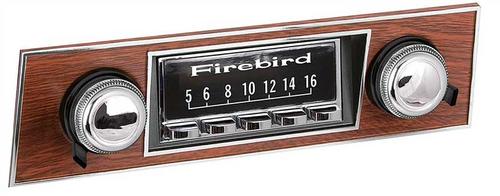 RetroSound Radio Screen Protectors With Firebird Block Lettering Logo - Set of 3