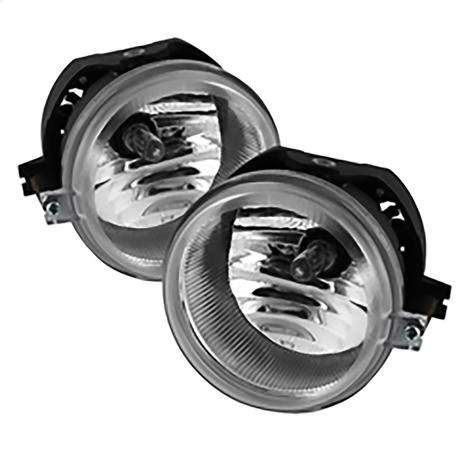 2006-2010 Dodge Charger; Fog Lights; Clear