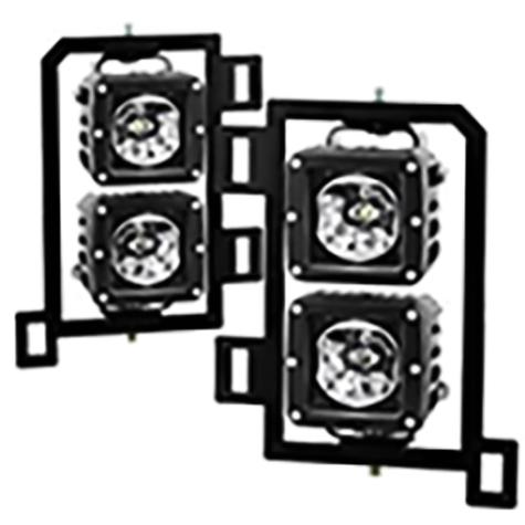 2013-2018 Dodge Ram 1500; Only Full LED Fog Lights; Clear