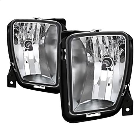 2013-2018 Dodge Ram 1500; Only OEM Style Fog Lights; Clear