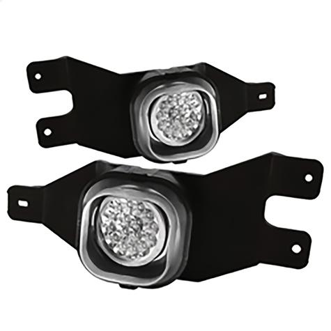 1999-2005 Ford F250/F350 & Ford Excursion; LED Fog Lights; Clear
