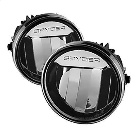 2009-2014 Ford F150; LED Fog Lights; Chrome