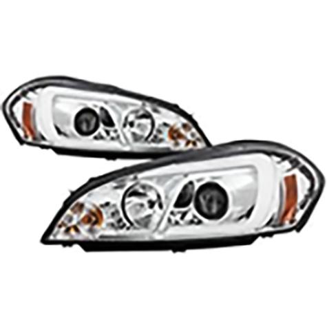 2006-2013 Chevrolet Impala; Projector Headlights; Chrome