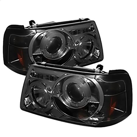 2001-2011 Ford Ranger; 1PC Projector Headlights; Smoke