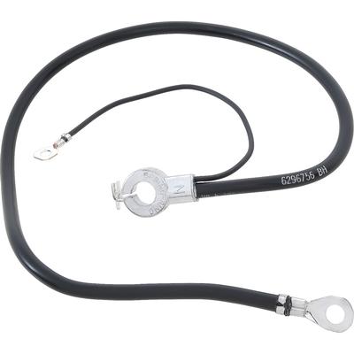 1969 Camaro; "Spring Ring" Negative Battery Cable; V8; 302ci, 350ci; with Heavy Duty Battery