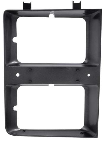 1983-84 Chevy Pickup; Blazer; Suburban; Headlamp Bezel; Dual Headlamp; Dark Gray Metalic; RH, Passenger Side