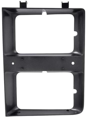 1983-84 Chevrolet; Pickup; Blazer; Suburban; Headlamp Bezel; Dual Headlamp; Dark Gray Metalic; LH, Driver Side