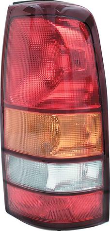1999-02 Silverado, 1999-03 Sierra 1500, 2500; Tail Light Assembly; RH Passenger Side
