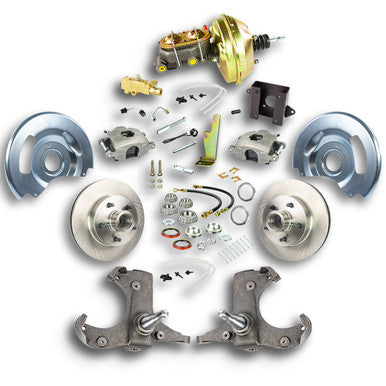 The Right Stuff 60-62 Chevrolet/GMC Truck/Suburban, Power Front Disc Brake Conversion Kit 5x5 Bolt Pattern - (TDC6015)