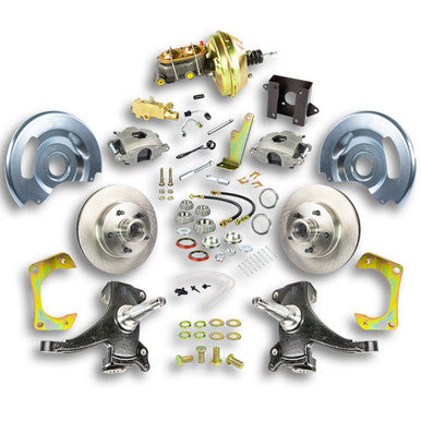 The Right Stuff 60-62 Chevrolet/GMC Truck/Suburban 2" Drop, Power Front Disc Brake Conversion 5x5 Bolt Pattern - (T