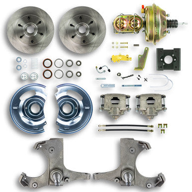 The Right Stuff 63-66 Chevrolet/GMC Truck/Suburban, Power Front Disc Brake Conversion Kit 6x5.5 Bolt Pattern - (TDC6326)