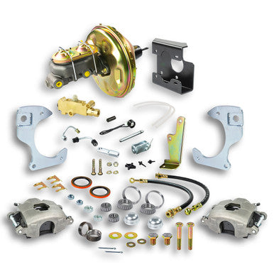 The Right Stuff 67-70 GM C10/C15 Truck/Suburban w/2WD, Power Front Disc Brake Conversion 5x4.75 Bolt Pattern - (TDC6705)