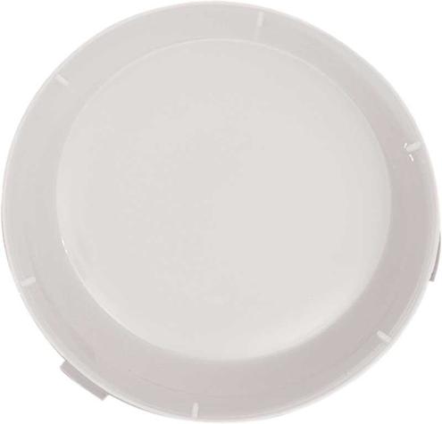 1955-68 Chevrolet, 1965-67 Olds; Dome Lamp Lens; Round; White; 3-3/4" Dia.