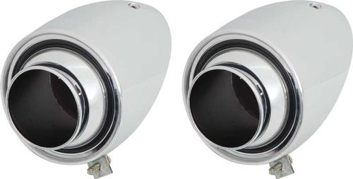 1955-56 Dash AC Vents-Pair