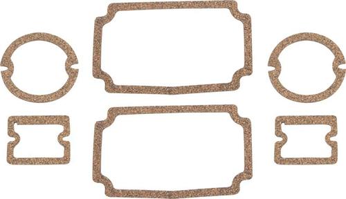 1956 Chevrolet Lens Gasket Set - Tail Lamp, Back Up, Park Lamp - 6 Piece Set