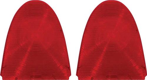 1955 Chevrolet Bel Air, 150, 210, Nomad; Inner Tail Lamp Lens; Pair
