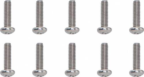 1957 Chevy Bel Air, 150, 210, Nomad; Park Lamps, Tail Lamps, Back up Lamps Lens Screw Set; 10 Piece Set