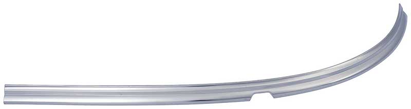 TF401228 - 1957 Chevy Bel Air, 150, 210, Nomad; Lower Windshield Molding; Stainless Steel; LH Driver Side;