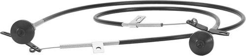 1956 Chevrolet Vent And Defrost Control Cable Set With Ribbed Knobs
