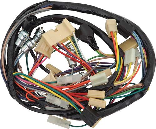 1957 Chevy Bel Air, 150, 210, Nomad; Dash Wiring Harness; Deluxe; with Radio and Heater