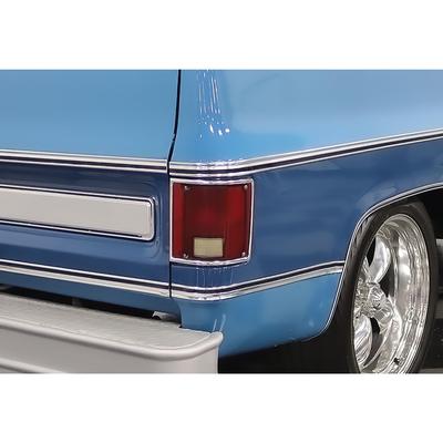 1973-87 Chevy, GMC Pickup, Blazer, Jimmy, Suburban; Tail Light Trim Molding; Pair