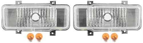 1980 Chevy, GMC Pickup, Blazer, Suburban; Custom Park Lamp Set; w/single rectangle headlight; Pair