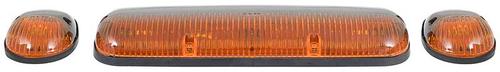 1973-91 Chevy, GMC Pickup, Blazer, Jimmy, Suburban; Cab Roof Light Set; Amber; 3 Lamp Set