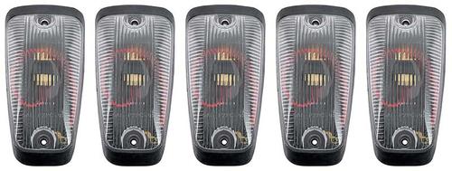 1973-1991 Chevy, GMC Pickup, Blazer, Jimmy, Suburban; Cab Roof Light Set; Clear; 5 Lamp Set