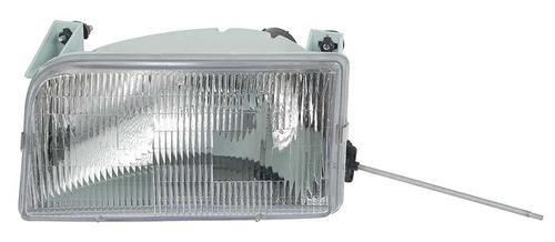 1992-97 F-150, F-250 Truck. Bronco Headlight Assembly; w/o Chrome Trim; Drivers Side
