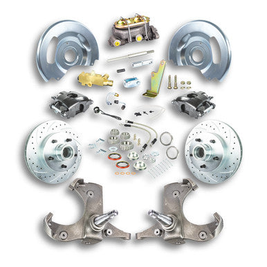 The Right Stuff 63-70 Chevrolet/GMC Truck & Suburban, Manual Front Disc Brake Conversion Kit - (TSD6315B)