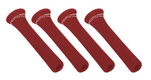 Red 4 Piece Cool-It Plug Wire Sleeve Set