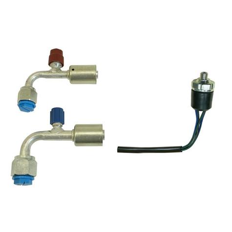 Male Trinary Switch Kit; 90 Degree Compressor Fittings
