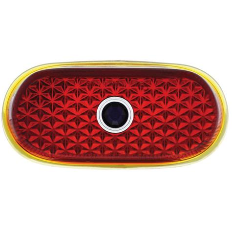 1940 Chevrolet Passenger Car; Glass Tail Light Lens; Blue Dot