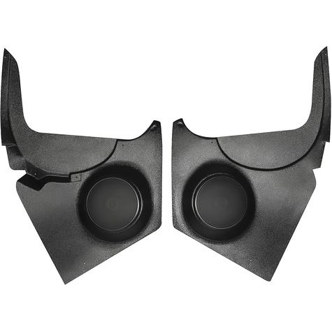 1958-62 Chevrolet Corvette; Custom Autosound Kick Panel Set; w/ CAM 6-1/2" 2-way, 80 Watt Speakers