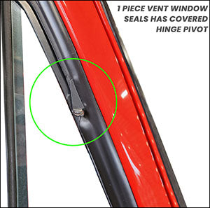 1987 Chevrolet V20 Vent Glass Seal Kit