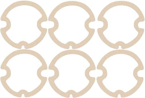 1962 Impala / Full Size; Tail Lamp Lens Gasket Set; 6 Piece Set