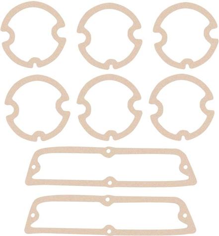 1962 Impala / Full Size Lamp Lens Gasket Set - 8 Piece Set