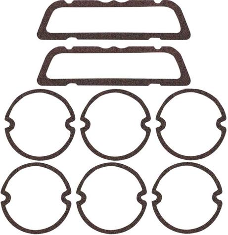 1960 Impala / Full Size Tail Lamp Lens Gasket Set - 8 Piece Set