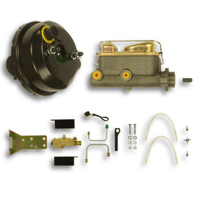 The Right Stuff 64-66 Mustang/Comet Disc Front Drum Rear, 7" Power Brake Booster with Brake Master Cylinder - (Z646