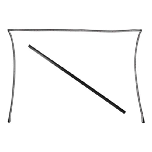 2003 - 2007 Cadillac - Cts - 4 Door Sedan Rear Window Molding